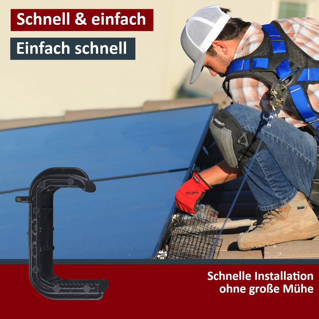 Solarkäfig C-Klemme 35mm - 12 Stück