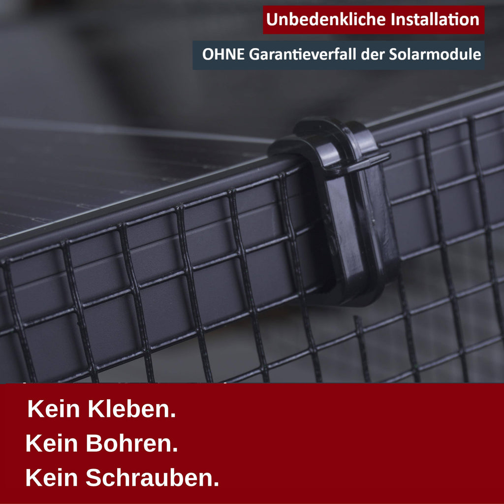 Solarkäfig C-Klemme 30mm - 50 Stück